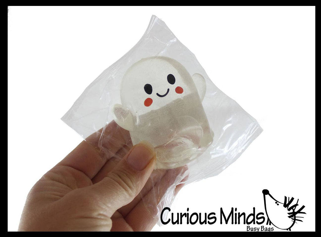 1 Ghost Glow in the Dark Sugar Ball - Thick Glue/Gel Stretch