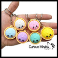 Dumpling Keychains - Cute Dumpling Steamed Bun Novelty Accessory