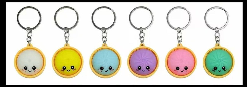 Dumpling Keychains - Cute Dumpling Steamed Bun Novelty Accessory
